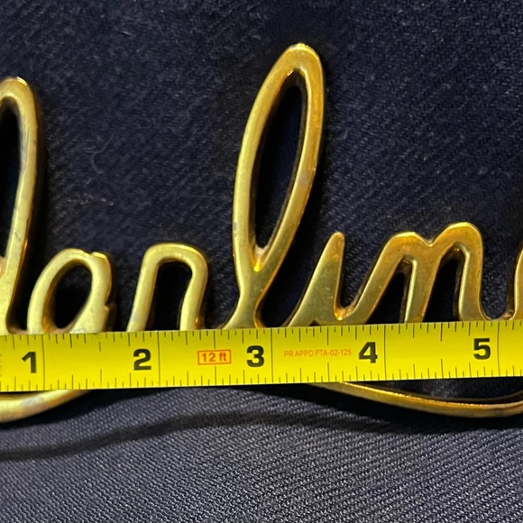 Gold bronze Cursive "darling" Word Forming
Tabletop Decor. - Picture 5 of 5